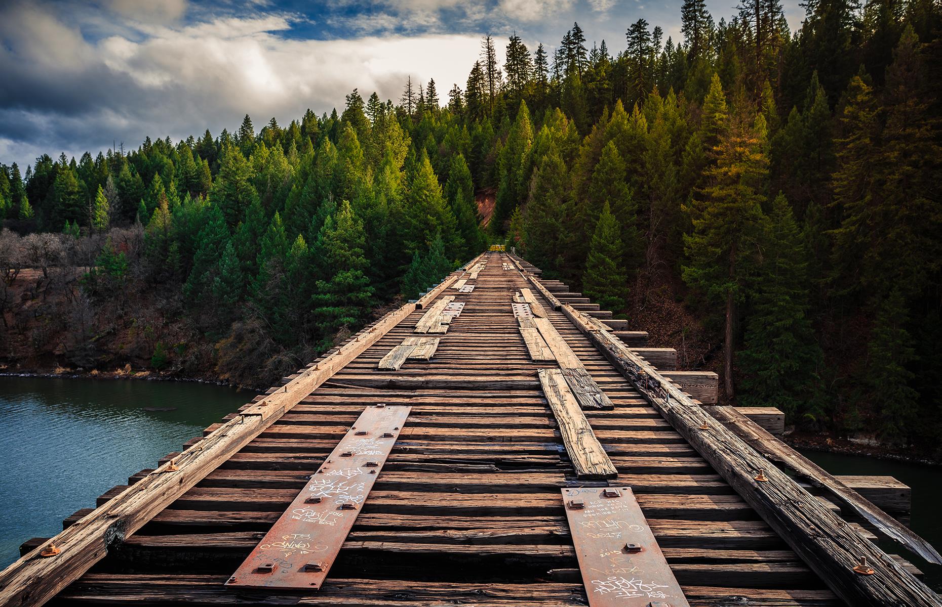Lake Britton Bridge, California, USA: Stand By Me (1986)